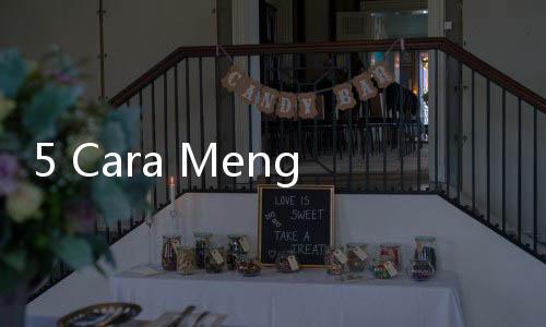 5 Cara Menghilangkan Noda Cat di Baju, Bisa Pakai Hairspray